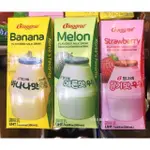 韓國 熱銷飲料 BINGGRAE 香蕉牛奶/草莓牛奶/哈密瓜牛奶 -豆咪日韓本舖