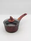 Granite Sauce Pan, Saucepan, Burgundy Pan, 16 cm Saucepan