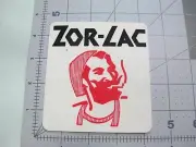 vtg 1990s Zorlac Skateboards sticker Pushead Zig Zag Spoof