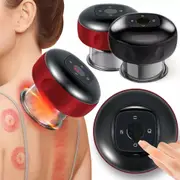 Electric Cupping Therapy Smart Red Light Heating Scraping Massager Body Slimming