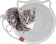 Horizontal Cat Scratch, Cat Scratch Pad - Toy with Round Horizontal Scratch Rug - Furniture Protector for Cat Bed, Pet Accessories, Wall, Sofa, Carpet, Sofa