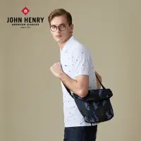 在飛比找Yahoo奇摩購物中心優惠-JOHN HENRY 輕旅迷彩側背包-三色選