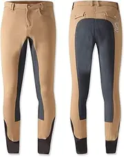 [EQULIBERTA] Full Seat Riding Culotte Butt Leather Men's Cookies