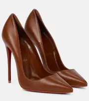 Christian Louboutin So Kate 120 leather pumps