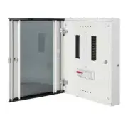 Hager 6 Way Distribution Board JK106BGSPD c/w 125a 3P Main Switch & 125a SPD Kit