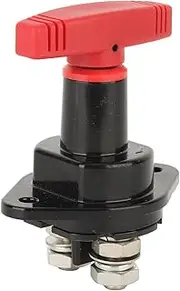 Zohisin 12V 24V Battery Disconnect Switch Rotary Power Cut Off Kill Isolation Switch Ideal for Cars Boats and Electrical Products