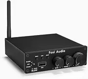 Fosi Audio BL20C 320 Watts Bluetooth 5.0 Power Amplifier USB Flash Drive Player 2.1 CH Mini Hi-Fi Class D Amp for Home Passive Speakers Powered Subwoofer Working Voltage: 220V-240V
