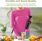 Electric Handheld Blender Turbo Mode Immersion Portable Stick Mixer S/S Blades