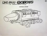 Challenge of the GoBots 1984 Production COPY Model Cel Hanna-Barbera Productions
