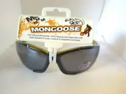 NEW Boys Kids Mongoose Sunglasses biking sports black and yellow