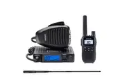Oricom UHF305 Micro 5 Watt UHF CB Radio and 6.5dBi UHF CB Antenna and UHF2200 2 Watt Handheld UHF CB Single Radio (UHF305BAH)