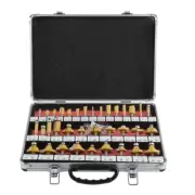 Fivepears 35 Piece, 1/4" Shank, Home or Hobbyist Shop Carbide Router Bit Set