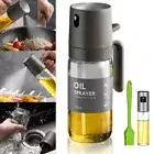 250ml Olive Oil Spray Bottle Glass Oil Sprayer Mister Cooking Baking Oil Bottle