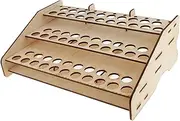 Wooden Paint Rack Floor Wooden Stand Pigment Organizer Bottle Stands Hobby Tools Acrylic Storage Rack for Airbrush Paint,AV