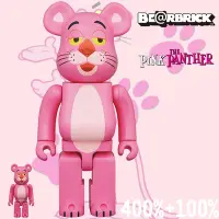 在飛比找Yahoo奇摩購物中心優惠-庫柏力克熊 Be@rbrick 頑皮豹 pink panth