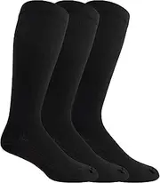Dr. Scholl's Men's Graduated Compression Over the Calf Socks 3 Pair DSM22023O3U4001
