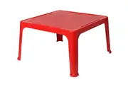 Tuff Play 87cm Tuff Table Kids Plastic Furniture Desk Indoor/Outdoor 2-6y Red