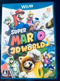 在飛比找Yahoo!奇摩拍賣優惠-日版 WiiU 超級瑪利歐3D世界 SUPER MARIO 
