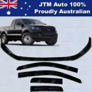 Bonnet Protector + Weather Shields Visor for Ford Ranger PX3 Extra Cab 2018+ (for: Ford)