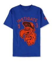 Ecko Unltd. Mens Instigate Vulture Graphic T-Shirt, Blue, Small