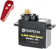RampCrab 2.6Kg Servo for SCX24 & AX24 - High Torque Digital Steering Servo