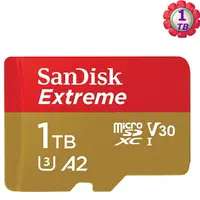 在飛比找樂天市場購物網優惠-SanDisk 1TB 1T microSD【190MB/s