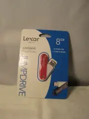 New Lexar JumpDrive Twist Turn 8GB Hi-Speed USB Flash Drive