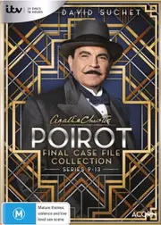 Agatha Christie Poirot Series 9 13 Final Case File Collection DVD