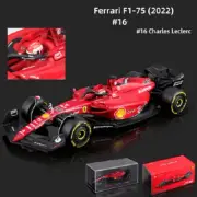 BBURAGO 1:43 Signature Serie 2022 FERRARI F1 F1-75 #16 Charles Leclerc Model CAR