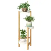 Plant Stand Indoor Outdoor Plant Rack 3 Tier 3 Potted Flower Holder Ladder Pl...