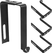 Alipis 4pcs Hook Storage Clothes Hanger Hat Hooks Hangers Clothes Hooks Multi-Function Hat Hook Multi-Function Hook Over The Door Organizer Coat Hook Iron Door Hook Towel