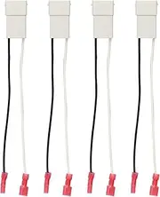 Speaker Connector Speaker Wire Harness Replace 72-7800 Compatible with Honda Civic Cr-v Ridgeline Accord Element Acura Integra TSX RSX CL ILX MDX RL TL Door Speaker Harness Adapter 4 Pack