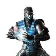 Mortal kombat sticker sub zero weatherproof bumper vinyl decal