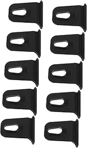 Luxshiny 10Pcs Durable Plastic Rv Awning Hooks Sturdy Replacement Accessory for Caravans and Campers for Hanging Gear Under Awning High Strength Tension Resistant