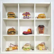 McDonald's Menu Food Strap Set of 9 Japan Limited Edition Complete Set