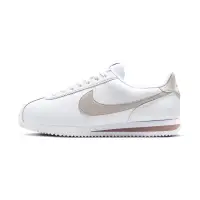 在飛比找momo購物網優惠-【NIKE 耐吉】Wmns Cortez 女鞋 白色 奶茶色