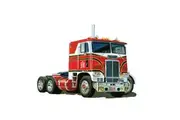 AMT White Freightliner 2-in-1 SC/DD Cabover Tractor 75th Anniversary 1:25 Scale Model Kit
