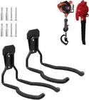 2-Pack Garden Tool Hangers - Wall Hooks for Weedeater, Trimmer & Garage Storage