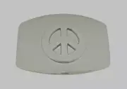 Peace Sign Belt Buckle Symbol Dove Peace-Lover-Keeper Silver Metal New Men Women