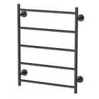 Towel Rack Ladder 550x740mm Bathroom Rack Holder Round Matt Black Radii RA870 MB