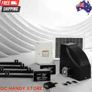 Lockmaster Automatic Sliding Gate Opener Kit Solar