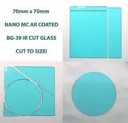 AR COATED Medium format camera back IR Cut filter 48mm x 48mm x 0.9mm Hasselblad