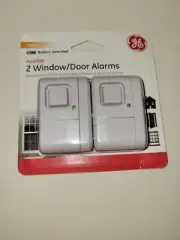 GE - 2 Indoor Window Door Alarm Sensor Model # 36019 NEW