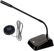 Speaker System Intercom, High Power Microphone Window Intercom with Pure Clear Sound, Wireless Glass Interphone for Store Office Hospital Bank
