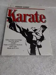 Vintage 1987 Karate Video Game Atari 2600 Sealed NIB Froggo Games