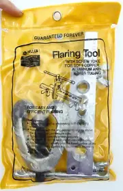 VTG Fuller Flaring Tool w Screw Yoke for Sft Copper Alum & Brass Tubing No.2 NOS