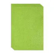 5 Sheets 2mm Glitter Foam Sparkle Sheet EVA Paper, Light Green
