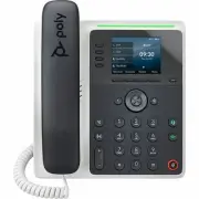 Poly Edge E220 IP Phone - Corded - Corded/Cordless - Bluetooth - 3 Multiple Conf