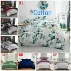 Bohemian Floral Quilt Duvet Doona Cover Set Single Queen King Size Bedding Linen