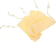 HAPINARY 5pcs Soap Bar Pouch Face Wash Soap Mesh Bag Storage and Hanging Lanyard Perfect for Bathroom